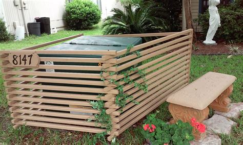 Outdoor Electric Box Cover Fence 